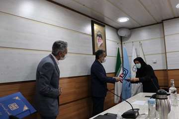 مراسم بزرگداشت روز بهورز با حضور دکتر دانائی رئیس دانشگاه 